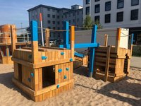 Hafenspielplatz Bremen BHB  Kletterkisten